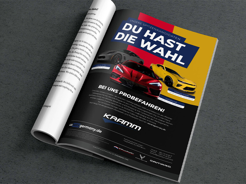 Printdesign uscarsgermany