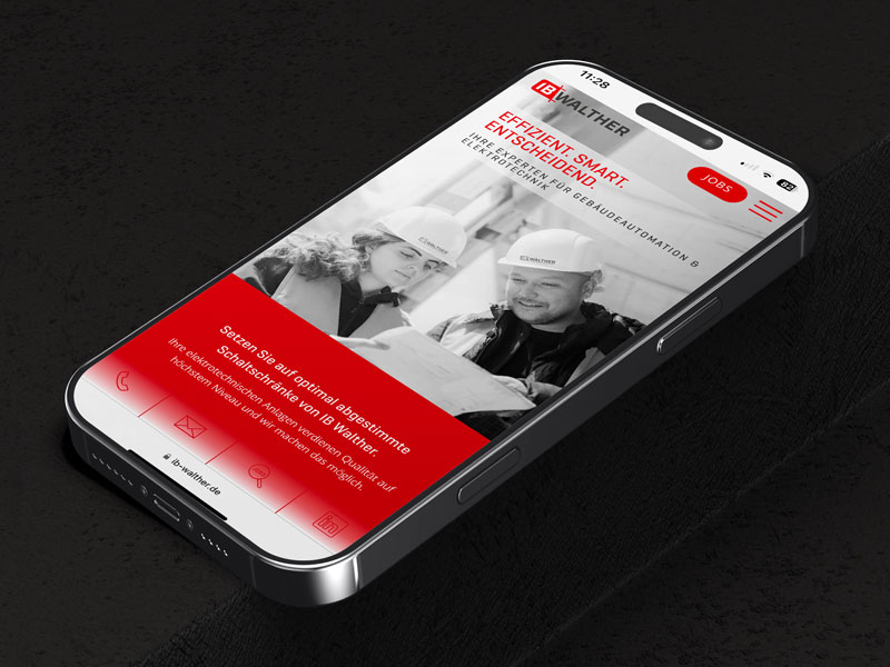 Projekt Webdesign und Corporate Design für Ingenieurbüro